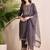 Women Floral Embroidered Regular Kurta with Trousers & With Dupatta