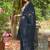 Round Neck Floral Embroidered Straight Kurta with Trouser & Dupatta
