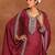 Ethnic Motifs Printed Sequinned Detail Straight Kurta & Palazzos With Dupatta