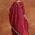 Ethnic Motifs Printed Sequinned Detail Straight Kurta & Palazzos With Dupatta