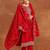 Pink Ethnic Motifs Sequinned Kurta With Trousers & Dupatta