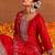 Pink Ethnic Motifs Sequinned Kurta With Trousers & Dupatta