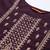 Women Purple Ethnic Motifs Yoke Design Thread Work Kurta with Trousers & Dupatta
