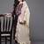 Women Purple Ethnic Motifs Yoke Design Thread Work Kurta with Trousers & Dupatta