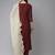 Maroon & Gold Yoke Design Gotta Patti Straight Kurta with Trousers & With Dupatta