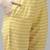 Women Yellow Ethnic Motifs Printed Regular Kurta with Trousers & With Dupatta