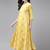 Women Yellow Ethnic Motifs Printed Regular Kurta with Trousers & With Dupatta