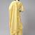 Women Yellow Ethnic Motifs Printed Regular Kurta with Trousers & With Dupatta