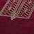 Women Burgundy Yoke Design Kurta with Trousers & With Dupatta