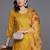 Floral Embroidered Thread Work Kurta with Trousers & Dupatta