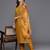 Floral Embroidered Thread Work Kurta with Trousers & Dupatta