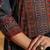 Blue Red Women Floral Printed Regular Cotton Kurta with Trousers & Dupatta Set