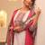 White Pink Ethnic Motifs Printed Cotton Kurta Trouser Set With Dupatta