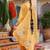 Yellow Women Ethnic Motifs Printed Chanderi Cotton Kurta with Trousers & Dupatta Set