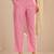 Pink Ethnic Motifs Floral Embroidered Zari Straight Kurta with Trousers & Dupatta