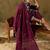 Women Floral Embroidered Regular Thread Work Kurta with Trousers & With Dupatta