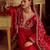 Women Floral Embroidered Empire Kurta with Trousers & With Dupatta