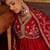 Women Floral Embroidered Empire Kurta with Trousers & With Dupatta