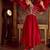Women Floral Embroidered Empire Kurta with Trousers & With Dupatta