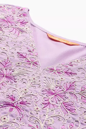 Ethnic Motifs Embroidered Kurta with Trousers & With Dupatta