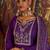 Ethnic Motifs Embroidered Sequinned Kurta with Trousers & Dupatta