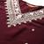 Women Floral Embroidered Thread Work Kurta with Trousers & Dupatta