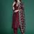 Women Floral Embroidered Thread Work Kurta with Trousers & Dupatta