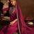 Ethnic Motifs Embroidered Notched Neck Straight Kurta with Trousers & Dupatta