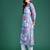 Floral Printed Pure Cotton Kurta With Trousers & Dupatta