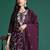 Floral Embroidered Sequinned Kurta With Trousers & Dupatta