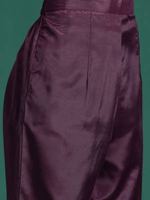 Floral Embroidered Sequinned Kurta With Trousers & Dupatta 4