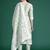 Woven Design Kurta With Trousers & Dupatta