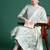 Woven Design Kurta With Trousers & Dupatta