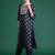 Ethnic Motifs Printed Sequinned Pure Cotton Kurta With Trousers & Dupatta