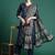 Floral Printed Pure Cotton Kurta With Trousers & Dupatta