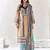 Women Ethnic Motifs Printed Regular Thread Work Kurta Trousers With Dupatta