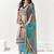 Women Ethnic Motifs Printed Regular Thread Work Kurta Trousers With Dupatta