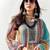 Women Ethnic Motifs Printed Regular Thread Work Kurta Trousers With Dupatta