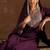 Burgundy Ethnic Motifs Zari Embroidered Kurta with Trousers & Dupatta