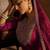 Red Floral Embroidered Regular Kurta with Trousers & Dupatta