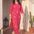 Women Floral Embroidered Regular Pure Cotton Kurta with Trousers