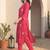 Women Floral Embroidered Regular Pure Cotton Kurta with Trousers