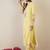 Women Floral Embroidered Cotton Kurta with Trousers