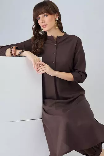 Women Regular Pure Cotton Kurta with Harem Pants