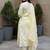 Women Floral Embroidered Thread Work Pure Cotton Kurta with Trousers & Dupatta
