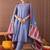 Ethnic Motifs Embroidered Sequinned Pure Cotton Kurta With Trousers & Dupatta