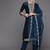 Women Floral Yoke Design Regular Sequinned Kurta with Trousers & Dupatta