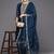 Women Floral Yoke Design Regular Sequinned Kurta with Trousers & Dupatta