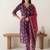 Women Printed Regular Pure Cotton Kurta with Trousers & With Dupatta
