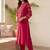Women Ethnic Motifs Embroidered Regular Thread Work Pure Cotton Kurta with Trousers